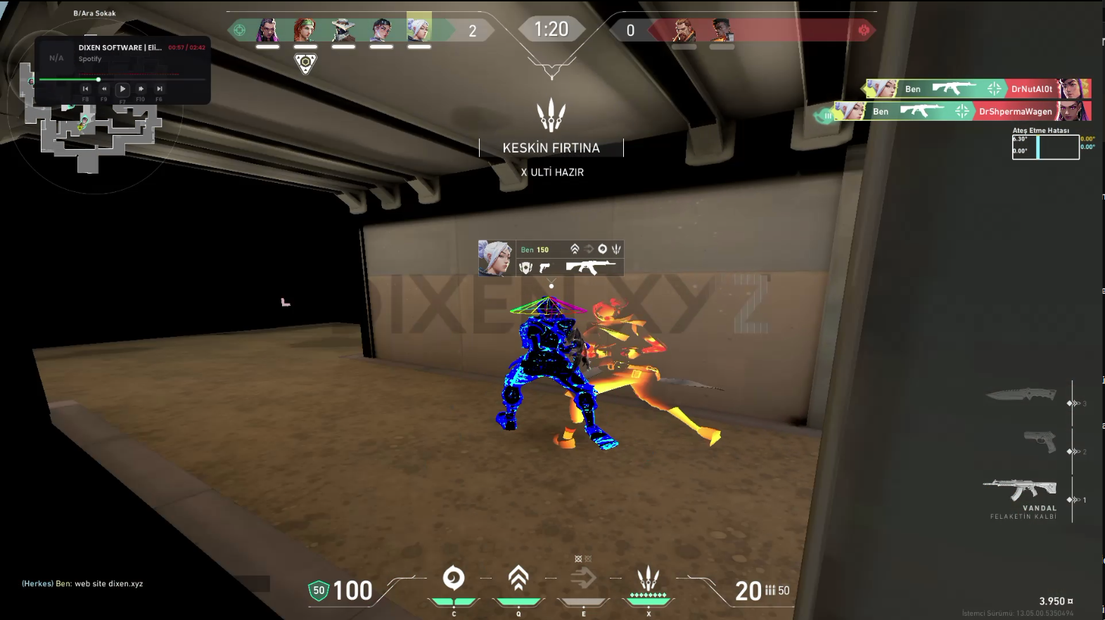 VAL-VISOR in VALORANT